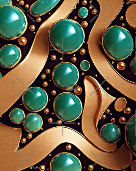 Jewerly green gems